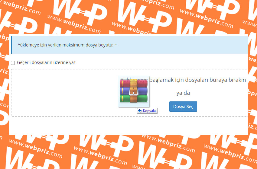 wordpress cpanel tema yükleme