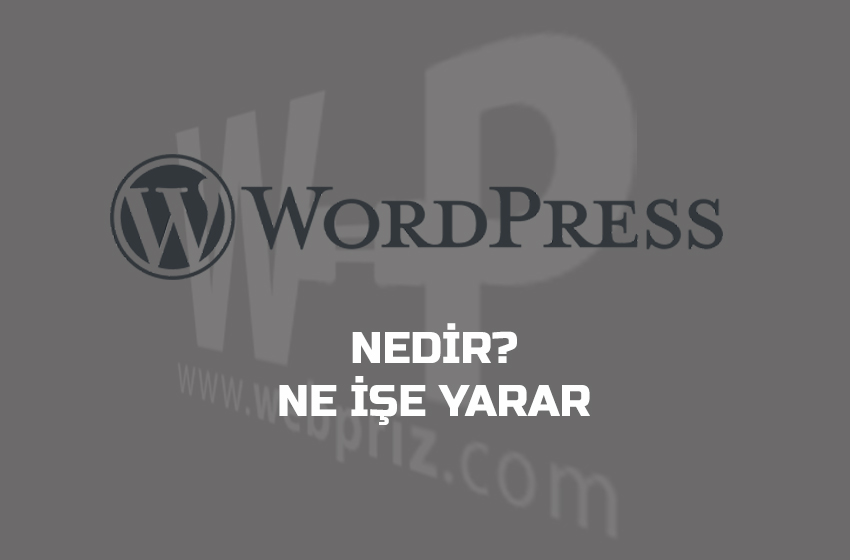 wordpress nedir wordpress ne işe yarar