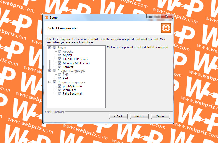 xampp kurulum