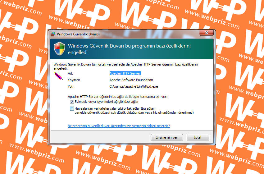 xampp kurulum
