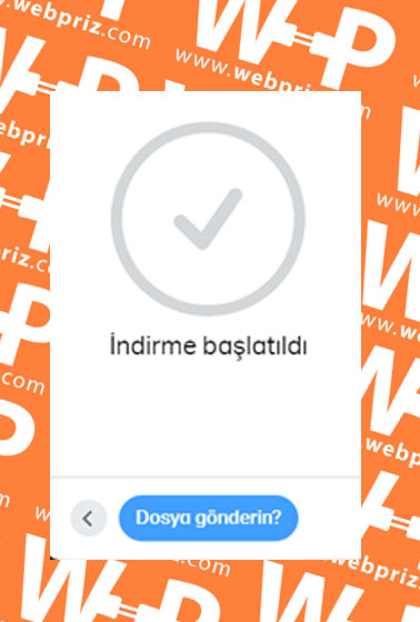 wetransfer dosya indirme